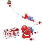 Spider Man Rope Climbing Toy - with FREE Wall Hook sticker